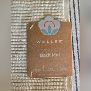 WELLBE Cream Bath Mat
